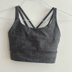 Lululemon grey sports bra size 6